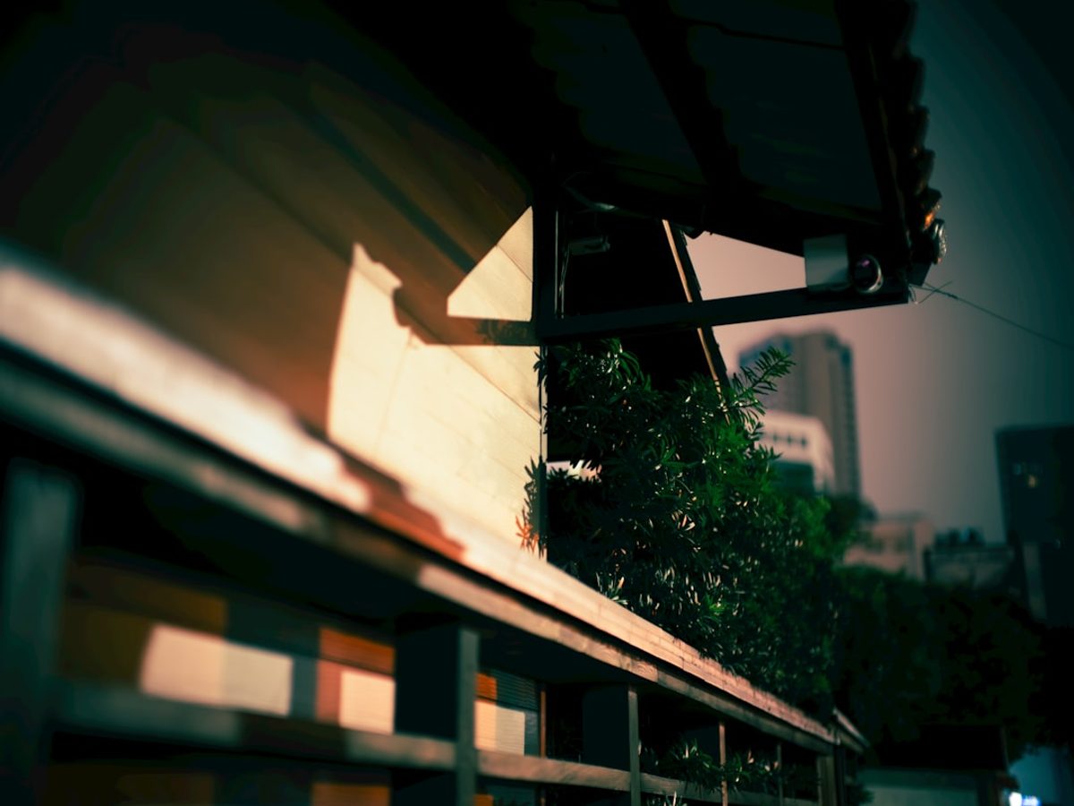 CCTV camera on the exterior of a commercial property