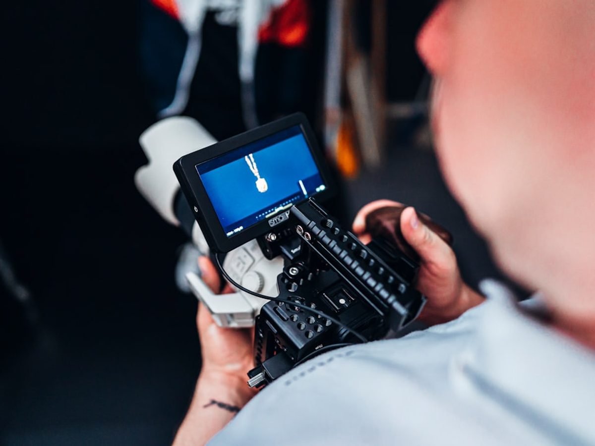 Close inspection of security camera system components